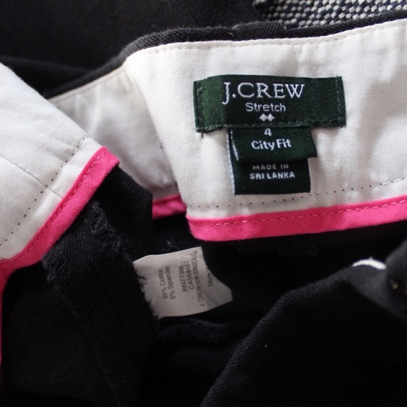 J Crew City Fit Preowned Cropped Pants 4 27 - Picture 9 of 9